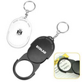 3X Pocket Magnifier w/ Keychain